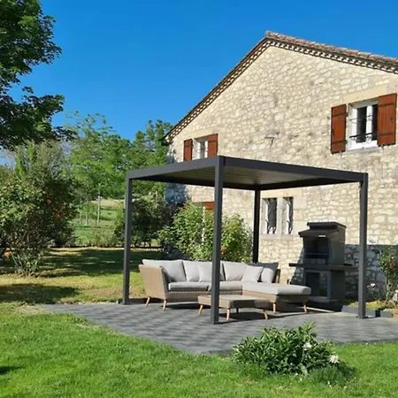 Сasa de vacaciones De Charme Piscine Privée Chauffée Climatisé Wifi Aux Portes Du Périgord Entre Villeréal Et Monpazier