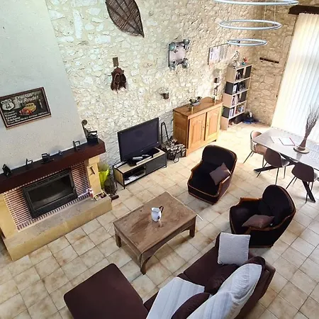 Сasa de vacaciones De Charme Piscine Privée Chauffée Climatisé Wifi Aux Portes Du Périgord Entre Villeréal Et Monpazier