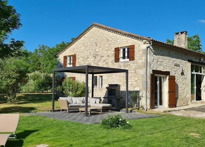 Gite De Charme Piscine Privee Chauffee Climatise Wifi Aux Portes Du Perigord Entre Villereal Et Monpazier Σπίτι διακοπών Parranquet