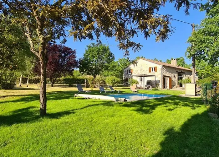 Σπίτι διακοπών Gite De Charme Piscine Privee Chauffee Climatise Wifi Aux Portes Du Perigord Entre Villereal Et Monpazier *