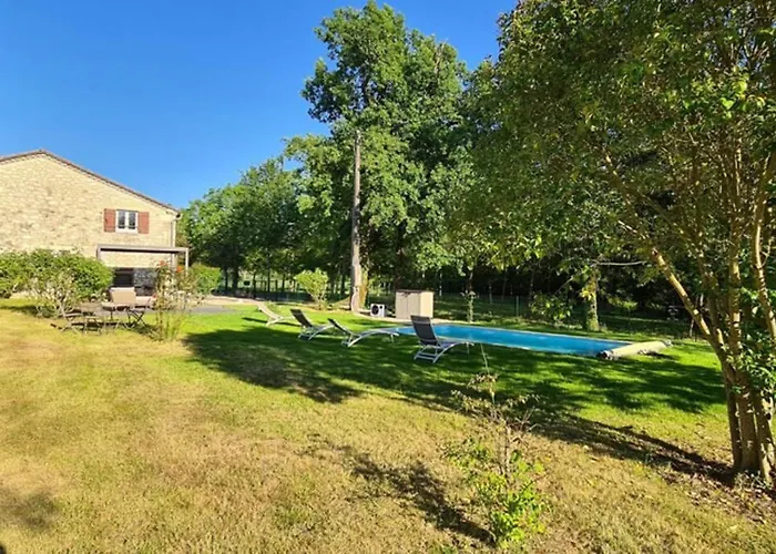 Σπίτι διακοπών Gite De Charme Piscine Privee Chauffee Climatise Wifi Aux Portes Du Perigord Entre Villereal Et Monpazier *