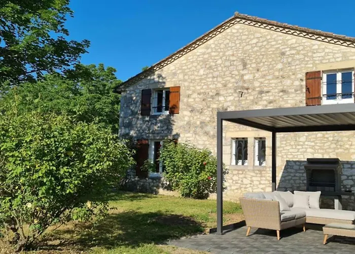 Gite De Charme Piscine Privee Chauffee Climatise Wifi Aux Portes Du Perigord Entre Villereal Et Monpazier Σπίτι διακοπών