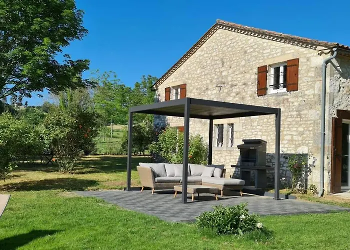 Σπίτι διακοπών Gite De Charme Piscine Privee Chauffee Climatise Wifi Aux Portes Du Perigord Entre Villereal Et Monpazier