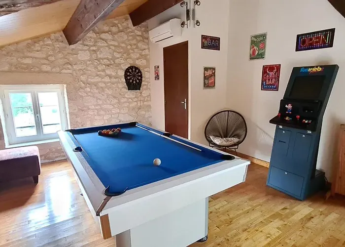 Σπίτι διακοπών Gite De Charme Piscine Privee Chauffee Climatise Wifi Aux Portes Du Perigord Entre Villereal Et Monpazier *